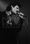 15-06-1982 Mink Deville, Willy Deville live at Paradiso in Amsterdam, The Netherlands. June 15, 1982.

[keywords]Black & White Image, Live Performance[/keywords]